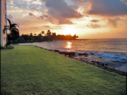 Sunrise from in front of Lanai